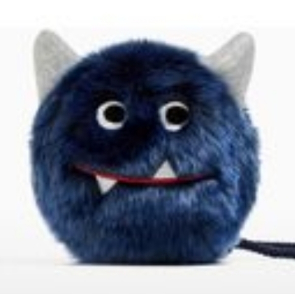 Zara Other - Zara Girls Furry Monster Bag